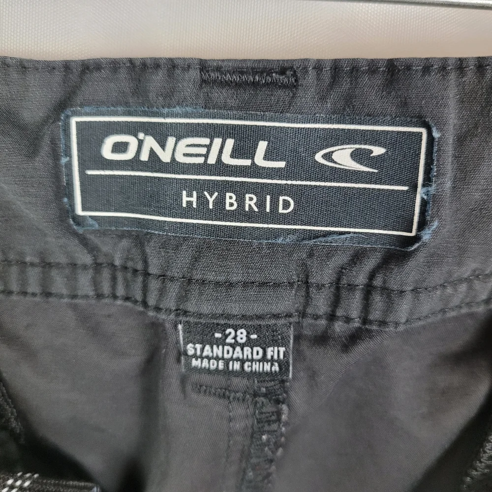 O'NEILL Mission Hybrid Standard Fit Black Outdoor Chino Pants Mens Size 28